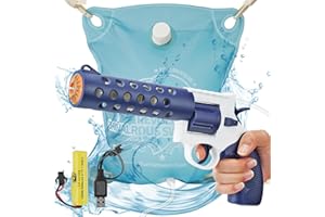 SOGNOTOY Pistola ad Acqua Elettrica per Adulti, Pistole ad Acqua a Spruzzo a Grande Capacit con Pistola ad Acqua Giocattolo per Bambini a Lungo Raggio, Giocattoli per Piscina e Spiaggia Water Gun