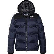 Parka Redskins Enfant Schott NYC Garçon Jktdiptonb Jacket, Noir, 10 Ans EU Doudoune Enfant Garcon