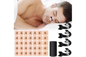 SEELENKLANG Nasenpflaster Magnet Schnarchen Nose Strips - 60 Stück Nasenstrips Schnarchstopper für Besseres Atmen, Nasal Strips Anti-Schnarch