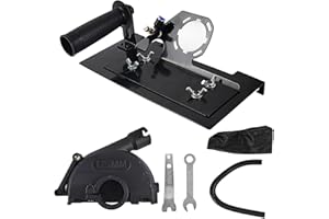 CHOONJIN Supports de Meuleuse D'angle pour Coupe en Biseau à 45°, Robuste et Facile à Utiliser, Support pour Meuleuse D'angle,Support de Meuleuse D'angle, pour Couper des Pierres en Céramique (1)