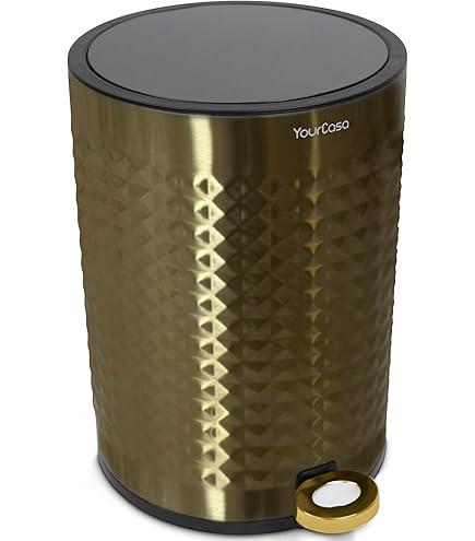 Posacenere Da Esterno In Acciaio Inox Con Coperchio - Antivento, Design Compatto Per Balcone, Giardino, Bar E Ristoranti (Nero) - Foto 6