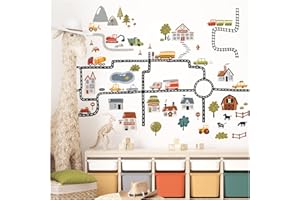 Little Deco Naklejka ścienna ulice samochód tatuaż ścienny pokój niemowlęcy pojazdy transporty koparki pokój dziecięcy naklejka ścienna dekoracja ścienna DL911-4