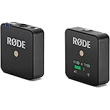 RØDE Wireless GO Sistema di Microfono Wireless Ultra-Compatto con Microfono Incorporato – Nero