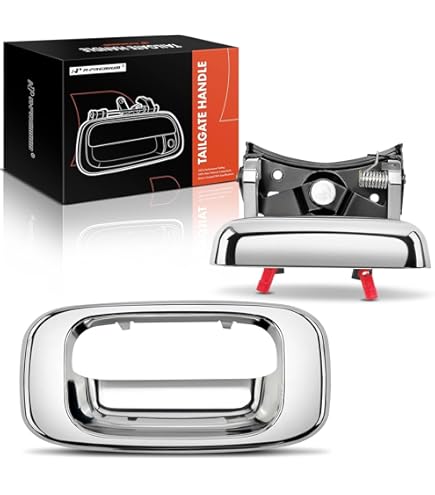 APPERFiT Chrome Tailgate Handle Latch With Bezel Trim For Chevy Avalanche 1500/2500 (2002-2006) – Replaces OEM 15086873, 19209650, GM1915115 - View #10