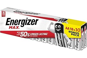 ENERGIZER MAX Energizer Alkaline Max - Pack de 18+8 pilas Alcalinas MAX AA