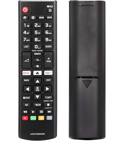 Ersatz-Fernbedienung AKB73715686 Für Smart TVs Wie 60UF675V, 43UF675V & 50LF561V – Inkl. Batteriefach