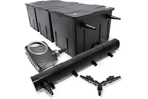 SunSun Kit de filtration de bassin 90000l 72W Stérilisateur NEO8000 70W Pompe