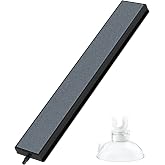 Pawfly Piedra de Aire para Acuario 20 cm Difusor de Burbujas con Ventosa Accesorio para Nano Bombas de Aire DWC Cubetas y Pec