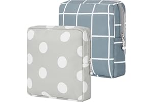 Desing Wish Damenbinden Tasche, Perioden Tasche Klein Kosmetiktasche für Mädchen Tampon Aufbewahrung Unterwegs Kleines Täschchen Mit Reißverschluss Wetbag Klein 2 Stück