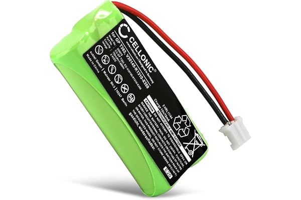 CELLONIC 1x Batterie pour Téléphone sans Fil Compatible avec Siemens Gigaset A120, Gigaset AS150, Gigaset A265, V30145-K1310-X359 - (700mAh, 2.4V)