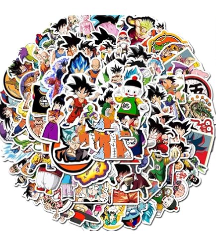 VSW Einladungskarten – 12 Karten + Umschläge, Dragon Ball Z Motiv Nr. 48, DIN A6, 300g/m², Für Kindergeburtstage
