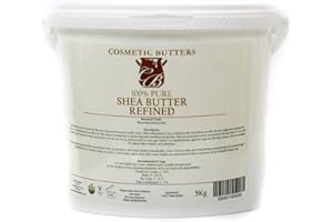 MYSTIC MOMENTS Sheabutter Raffiniert - 100% rein und natürlich - 5Kg