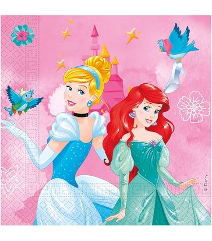 Procos Folat 93847P Einwegteller Papier FSC Princess 23cm-8 Stück