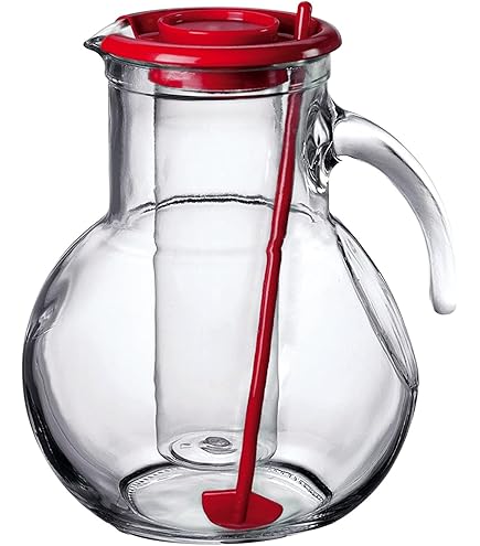Carafe En Verre Avec Couvercle Model Endessa