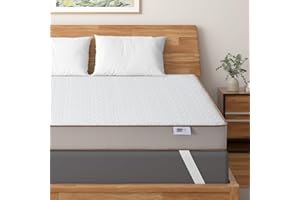 ‎BEDSTORY BedStory 10cm Topper 180x200cm H3/H4, Matratzentopper mit Gel Memory Foam & Kaltschaum, Kühlend, Stützend, Atmungsaktiv Matratzentopper mit waschbar Bezug, Oeko-TEX & CertiPUR-US Zertifiziert