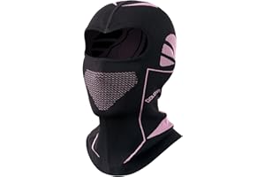 WACCET Cagoule Moto Hiver, Cagoule Velo Thermique Coupe-Vent Multifonctionnel Balaclava Ski Cyclisme Cache Cou pour Homme et Femme Respirant Cagoule Homme Hiver Conçu pour Ski, Vélo, Moto