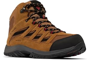 Columbia Mężczyźni Crestwood Mid WpWodoodporne buty trekkingowe i trekkingowe ze średnim stanem