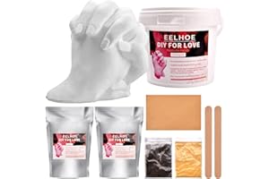 Tukeoo Idee Cadeau Saint Valentin Femme Original DIY kit de Moulage,Cadeau Noel Maman,Cadeau Anniversaire, Idée Cadeau Femme, Cadeau pour Amoureux, Cadeau Couple,Fete des Meres Fête des Meres