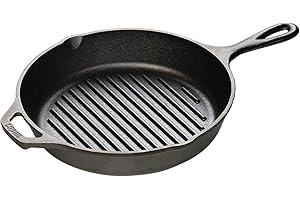 LODGE Sartén Grill Redonda 26cm