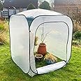 GardenSkill GPP125-04 Pop Up Mini Greenhouse - Small Polytunnel Growhouse Cover for Tomatoes Fruit Vegetables Plants (1.25m x 1.25m x 1.35m high)