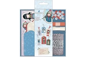 GORJUSS Santoro Kit d'étiquette Cadeau, Multicolore