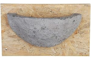 FAL Swallow Nest Nesting Box Bird House Grey Concrete Plywood Backing