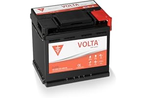 VOLTA BATERÍAS Bateria de Coche Classic - Borne +Dcha - Medidas Largo 207 x Ancho 175 x Alto 175 mm con 2 años de Garantía - Fabricación Europea. (52Ah 440A)