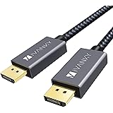 DisplayPort Cable 3M, iVANKY DP Cable 165Hz, High Speed [2K@165Hz, 2K@144Hz, 4K@60Hz, 3D] DisplayPort to DisplayPort…