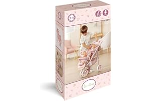 DISET La Nina - Carrito Gemelar colección Olivia, a Partir de 4 años