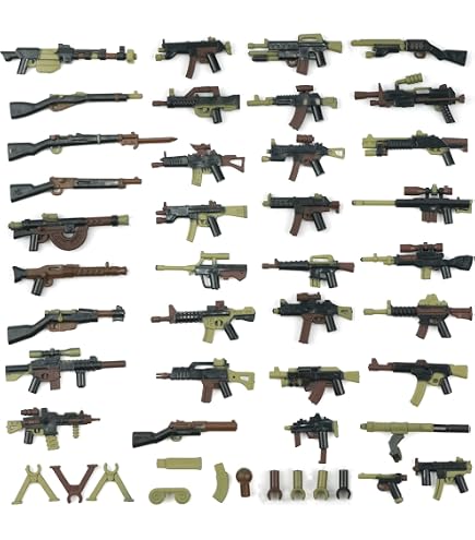 Minifig Cat M14 Scharfschützengewehr Mit Beweglichem Zweibein