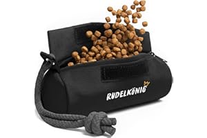 Rudelkönig Bolsa premios perro - Entrenamiento perro dummy - Bolsa Duradera para Recompensas y Adiestramiento Canino