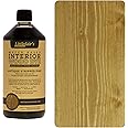 Littlefair's Wood Stain Water Based - 1 LTR - Indoor Furniture Stain Light & Dark Finishes - Special Non Toxic & Eco Friendly Formula - Wood Stain for Crafts - Color: Antique Stripped Pine