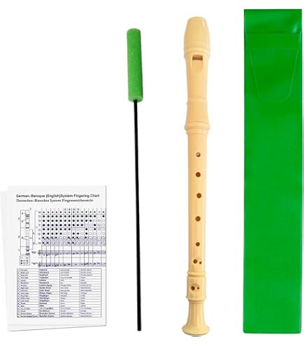 Hohner/Sweet Flute Cleaning Rod - Green, For Instrument Maintenance And Care