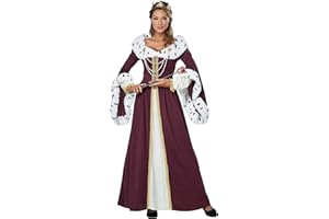 California Costumes Kostiumy dla dorosłych Kobiety Royal Storybook Queen (2 w zestawie)
