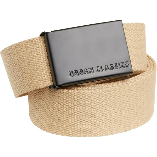 Cintura in stoffa pied du poule beige - Donna - Accessori - di Tess