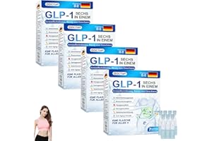 DITU DOCTIA GLP-1 6-in-1 Orale Lösung, DOCTIA Glp-1 Orale Flüssigkeit,Glp-1 Oral Solution, Natürliche Pflanzlichen Extrakten (4pc)