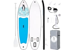Tuxedo Sailor SUP Gonfiabile Adulti 320 cm Stand Up Paddle Board, Tavola da SUP Paddle Board con Accessori, Tavola Gonfiabile 2 Posti