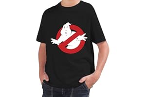 VESTIN T-Shirt Bambino Ragazzo Cotone Basic Super vestibilità Top qualità - Ghost - novità Fashion Divertenti Humor Youtuber Made in ITALY
