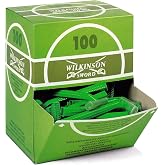 Wilkinson Sword Tek Kullanımlık Tıraş Makinesi Hastane, &Ccedil;ekilebilir Fonksiyonlu, Dağıtıcı Kutusu, Yeşil