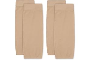 Aeaocvo 2 Pairs Tattoo Cover up Sleeve Forearm Sleeves for Women, Forearm Compression Protective Sleeve Arm Sleeves for Women Men