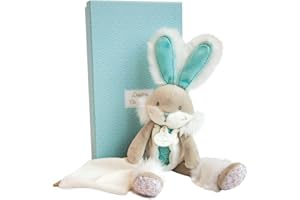 Doudou et Compagnie DC3487 Cukier migdałowy - pantin z sufitem, turkusowy