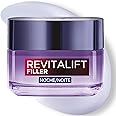 L'Oréal Paris Revitalift Filler Crema de Noche Hidratante y Antiarrugas con Ácido Hialurónico. Piel perfectamente hidratada y