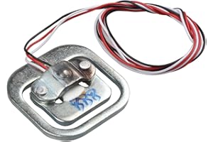 HALJIA DIY 50 kg corps Charge Cellule de pesage Capteur de résistance de cubes d'origine Compatible avec Arduino DIY, etc.