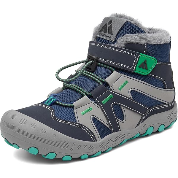 LOWA Firo GTX Winterschoenen Kinderen - navy/lime (Maat 25-35