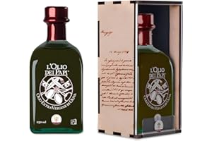 L'Olio dei Papi Olio Extra Vergine Italiano 100% estratto a freddo dagli uliveti secolari delle antiche terre dei Papi Regalo e Bomboniera Gastronomica 0,25 LT (Teca) (1)