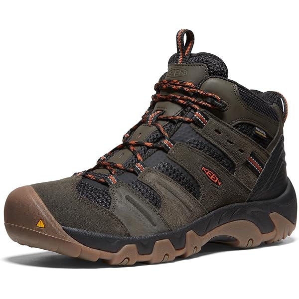 NAGABA - Chaussures de randonnée Homme - Mocassins d'extérieur Homme en cuir véritable, avec lacets - de randonnée, en cuir à semelle épaisse et antidérapante - Modèle 444 - Graphite - 41