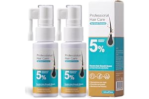 GELPRETTY 2×30ML Siero Capelli Crescita, Anti-Caduta Dei Capelli Sieri Di Crescita, Promuove una Hair Growth Serum, Rinforza Cuoio Capelluto e Hair, per Uomo e Donna