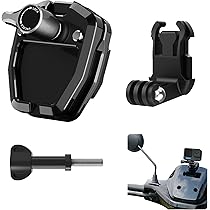 Supporto Per Manubrio Bici/Moto | Rotazione 360° | Per GoPro, Insta360, DJI - Foto 6