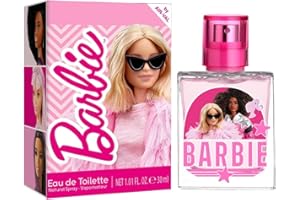 KP PHARMA Barbie Children Eau de Toilette Natural Perfume Spray, Vegan and Dermatologically tested EDT Spray for Kids - Safe Daily Fragrance Gift, 30ml