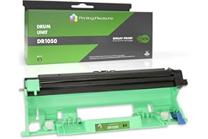 PRINTING PLEASURE Tamburo compatibile per Brother DCP-1510, 1510E, 1512, 1512E, 1610W, 1612W, HL-1110, 1110E, 1112, 1112E, 1210W, 1212W, MFC-1810, 1810E, 1910W | DR1050 Nuovo non Rigenerato, Colore: Nero
